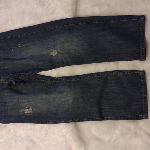 😻🩵VINTAGE ESCAPISM NYC Denim Company Men's Distressed Jeans - Picture 3 of 11